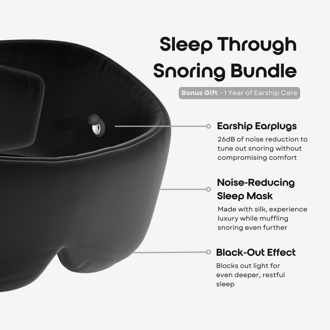 Blackout Mulberry Silk Mask