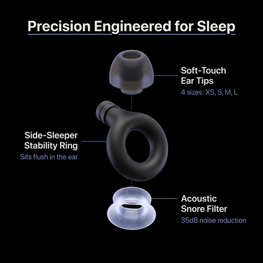 SnoreSilence™ Sleep Plugs