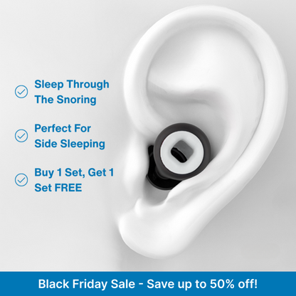 SnoreSilence™ Sleep Plugs