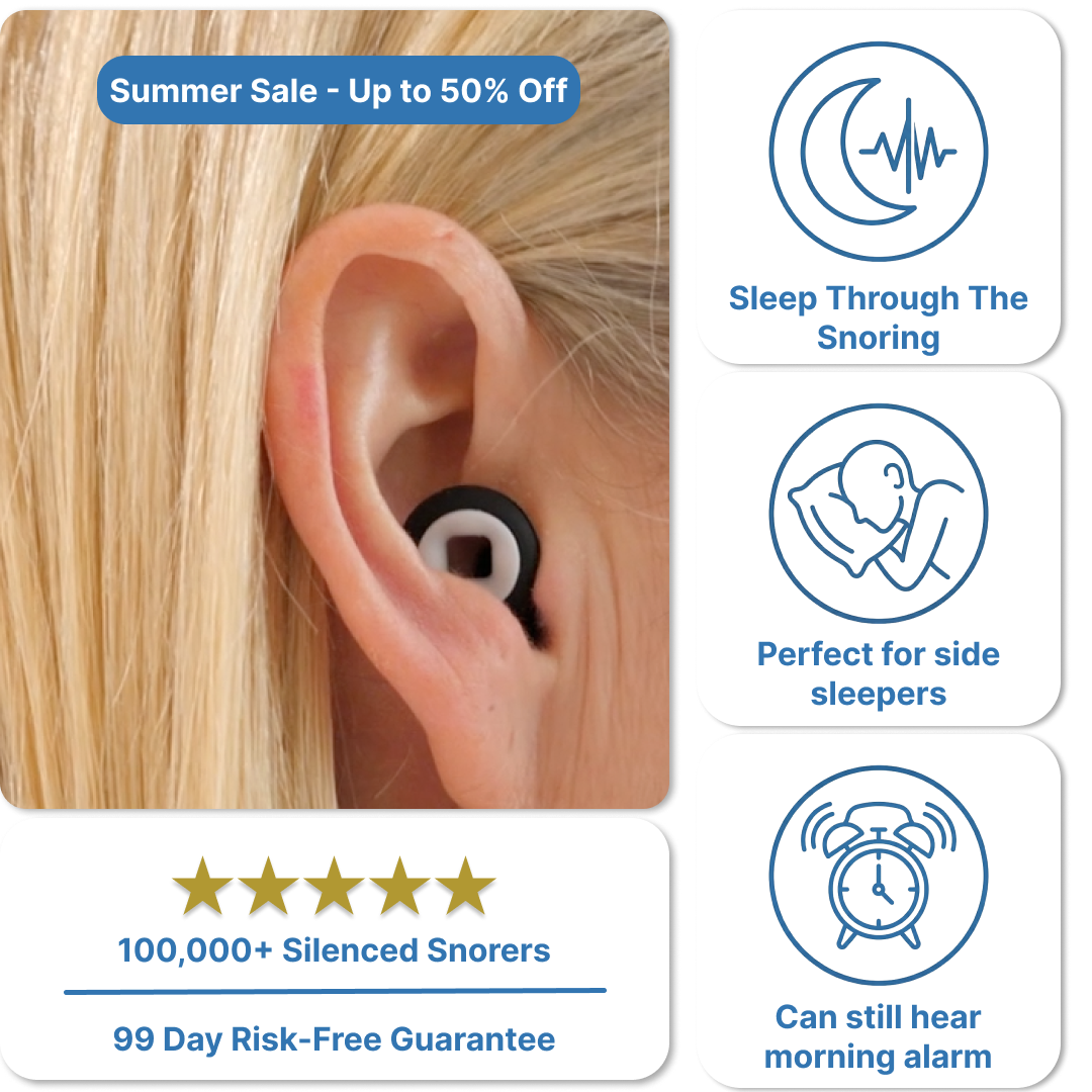 SnoreSilence™ Sleep Plugs