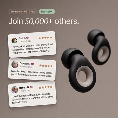 SnoreSilence™ Sleep Plugs