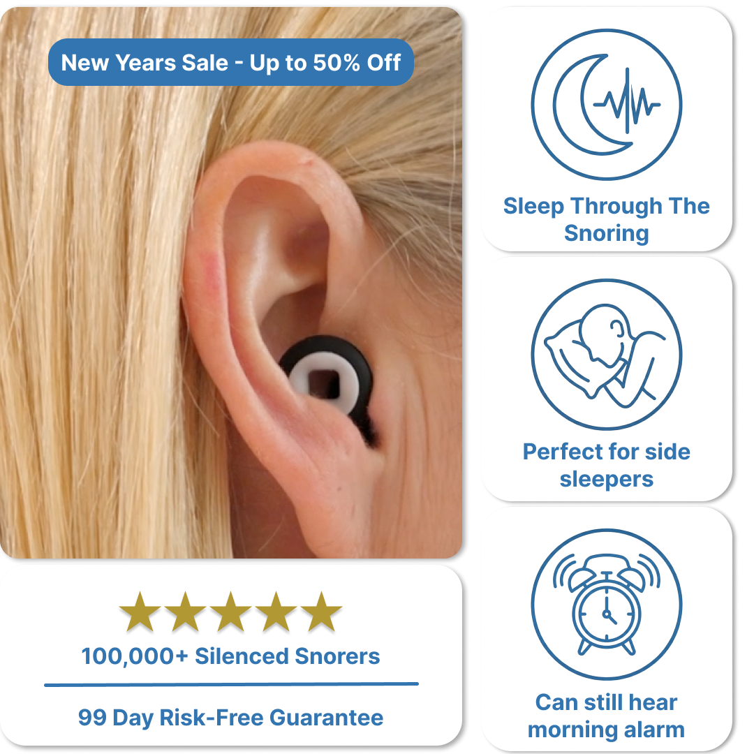 SnoreSilence™ Sleep Plugs