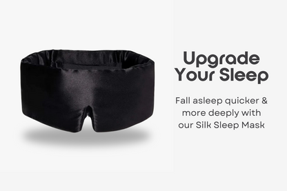 Blackout Mulberry Silk Mask